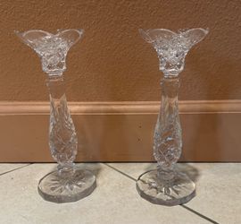 Crystal Candlesticks