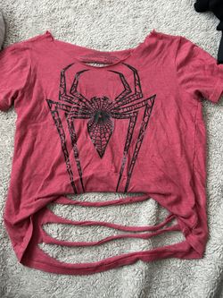 spiderman backless top