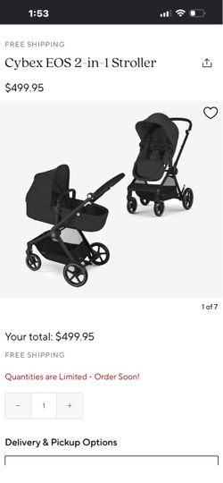 Cybex EOS 2-in-1 Stroller