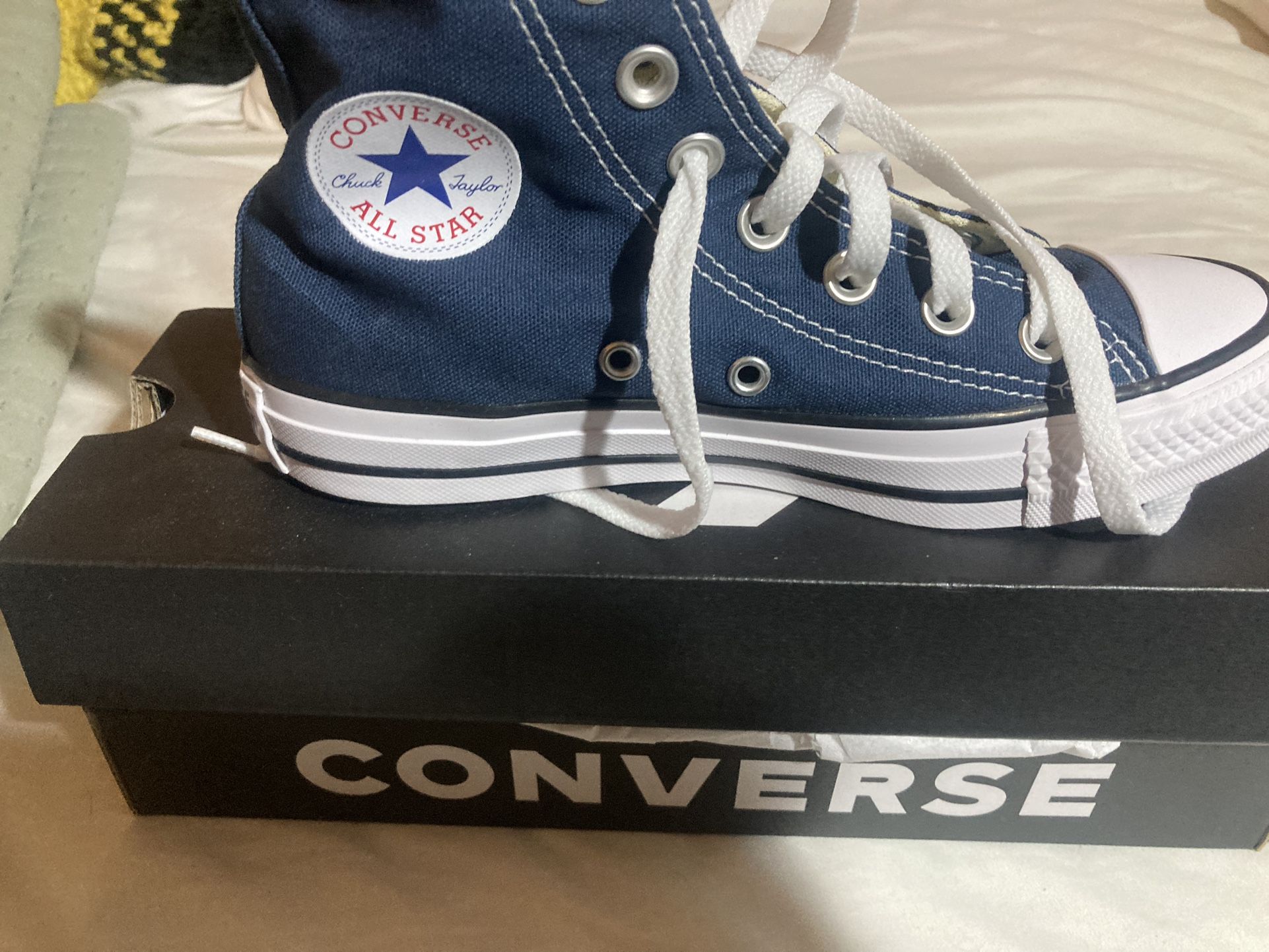 Navy Converse All Star Hi