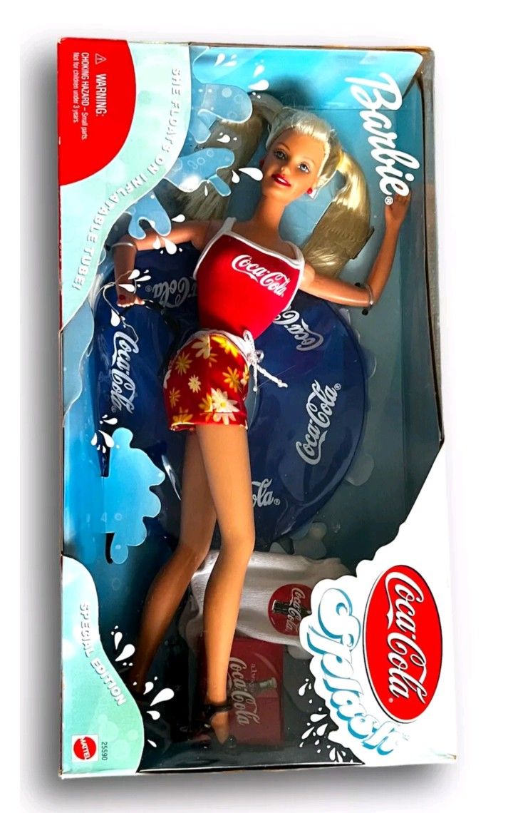 Vintage Barbie Coca-Cola Splash Special Edition Mattel