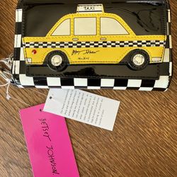 Betsey Johnson Taxi Wallet Wristlet