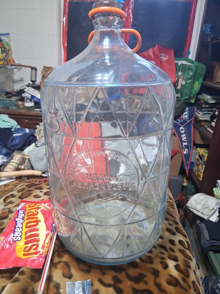 Bastinchury Water Co. Antique Glass Water Container