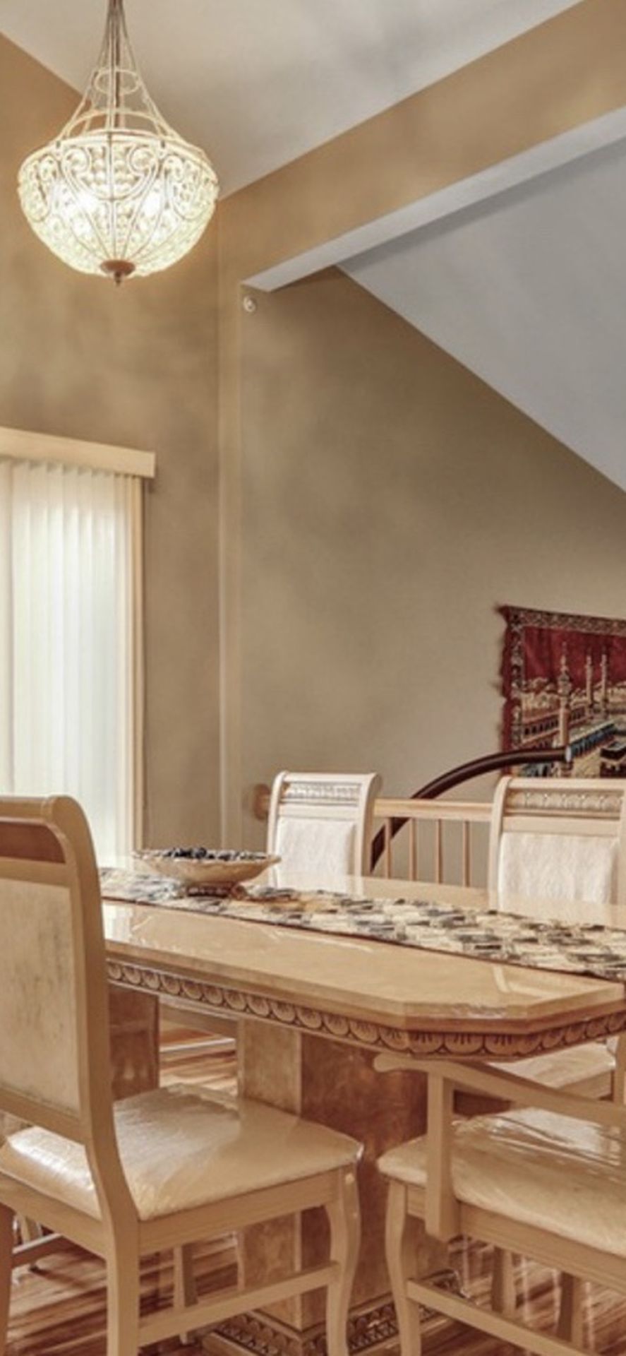 Wooden Formal Dining 6 Chairs And Table