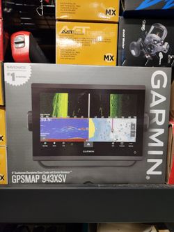 New Garmin 943 xsv fish finder