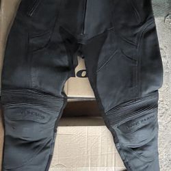 Motorcycle Leather Pants 