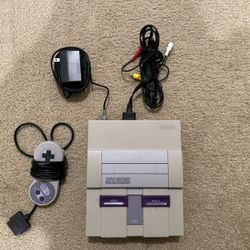 Super Nintendo Original Box