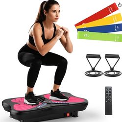 Vibration Plate Exercise Machine 400 lb 200 Speeds