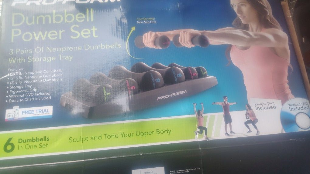 dumbbell set