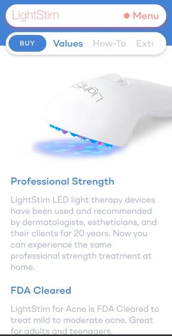 SkinCare light therapy