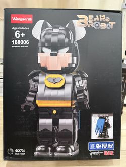 Wangao 188006 Bat Bear Robot - Batman - Building Toy - 1647 PCS - 11 Inch Tall