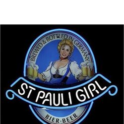 Urby 24"x20" S t P auli G irl Custom Handmade Glass Tube Neon 