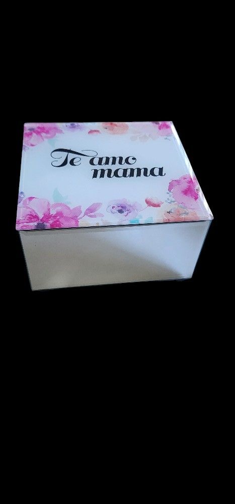 Mirrored Jewelry/ Trinket Box