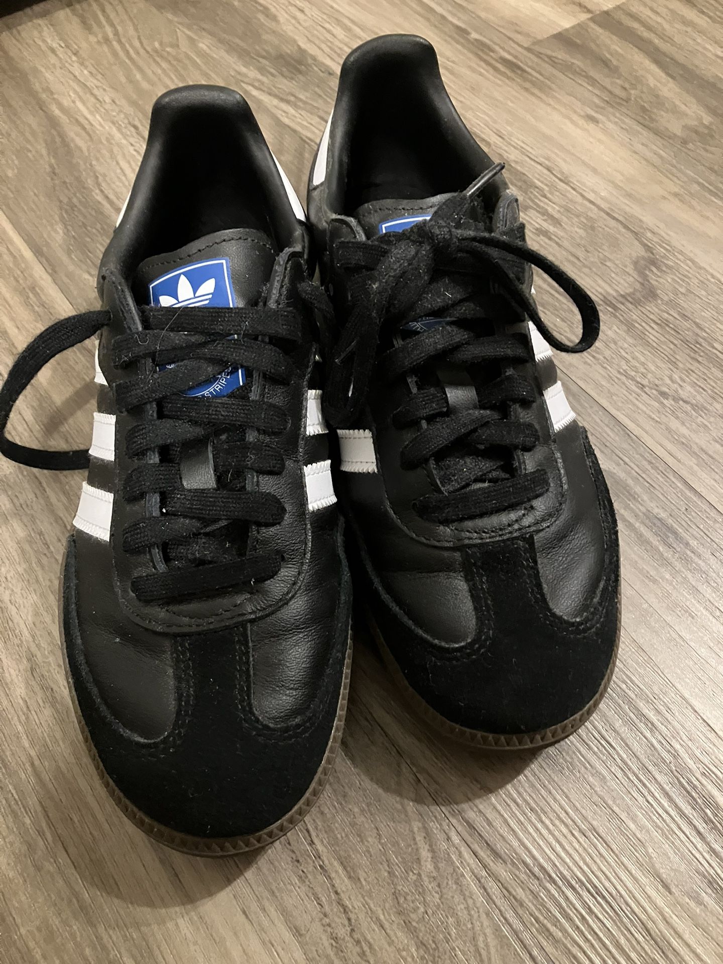 Adidas Black Size 8 Sneakers
