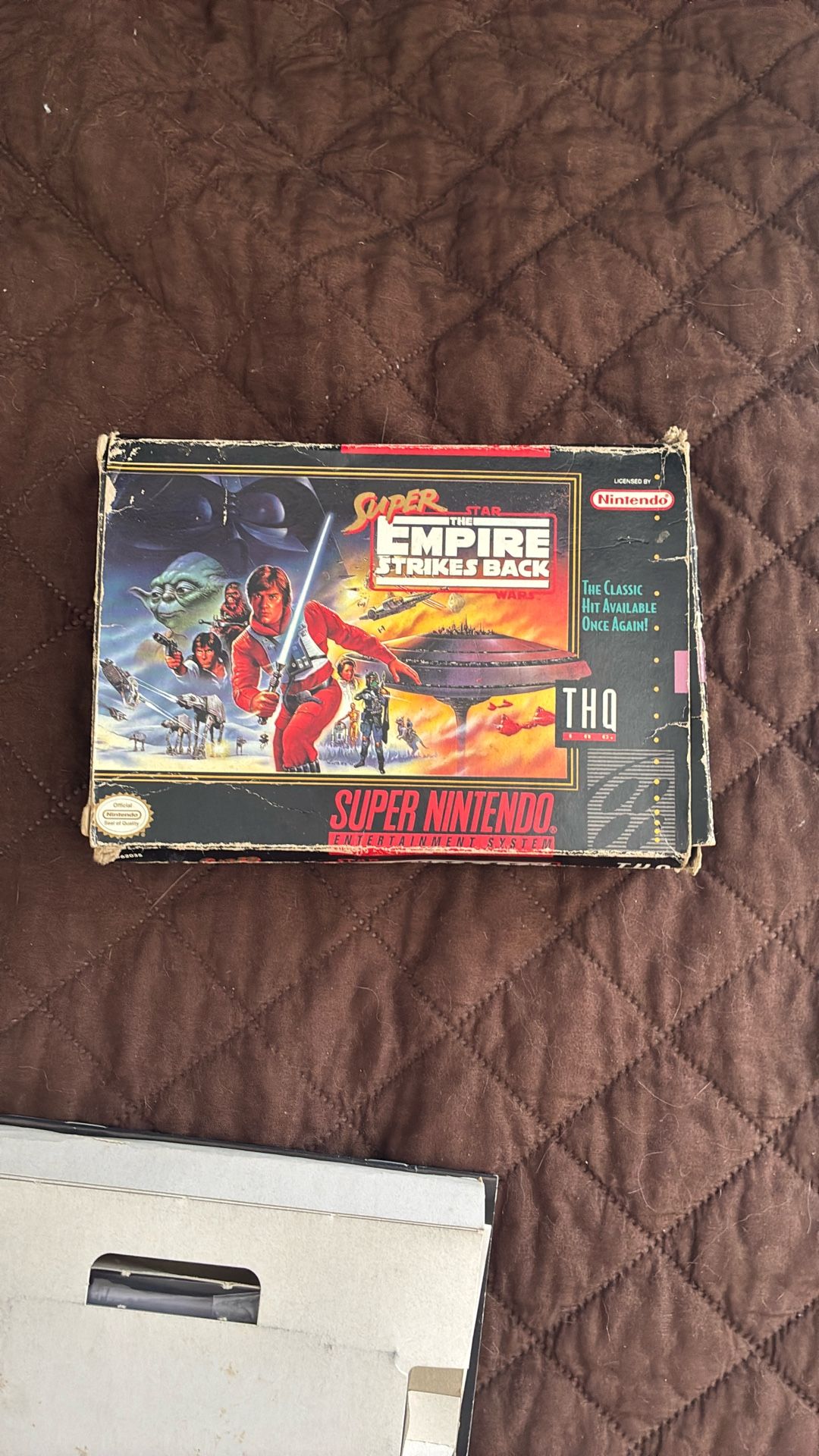 Super Nintendo Star Wars The Empire Strikes Back Game