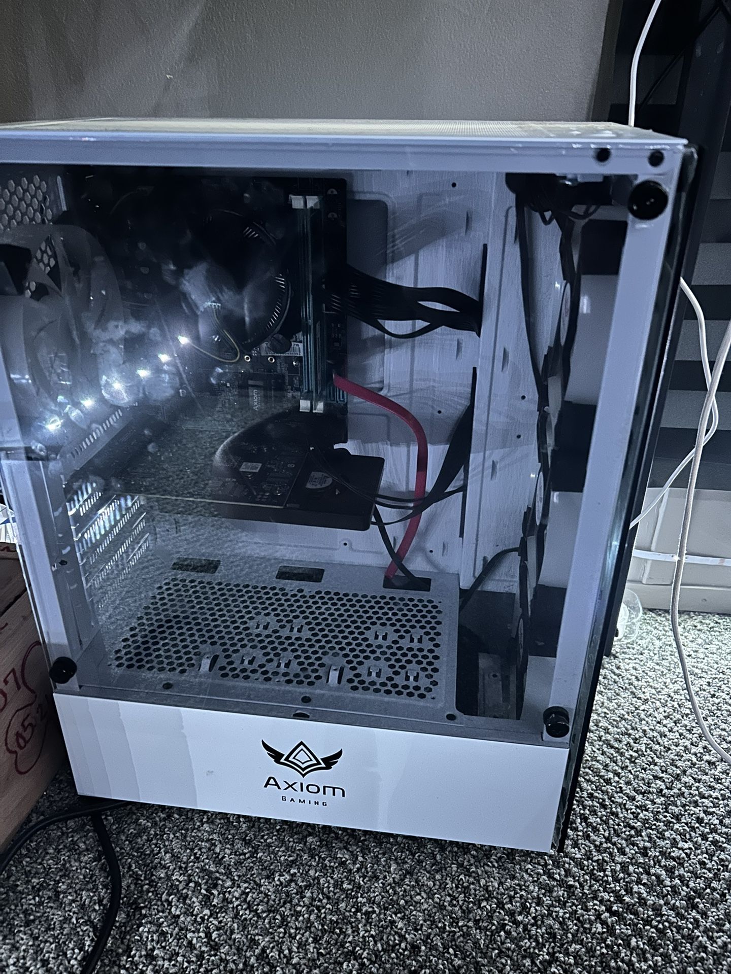 AXIOM GAMING PC WINDOWS 11 WIFI RX470 GPU 16GB DDR4