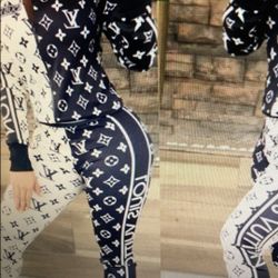 Two Piece Printed Long Sleeved Set