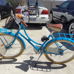 26” Beach Cruiser Republic Built By Brand New Bike For Womens 3 Speeds Excellent Condition $225