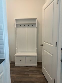 Drop zone shelf/drawers/hall tree