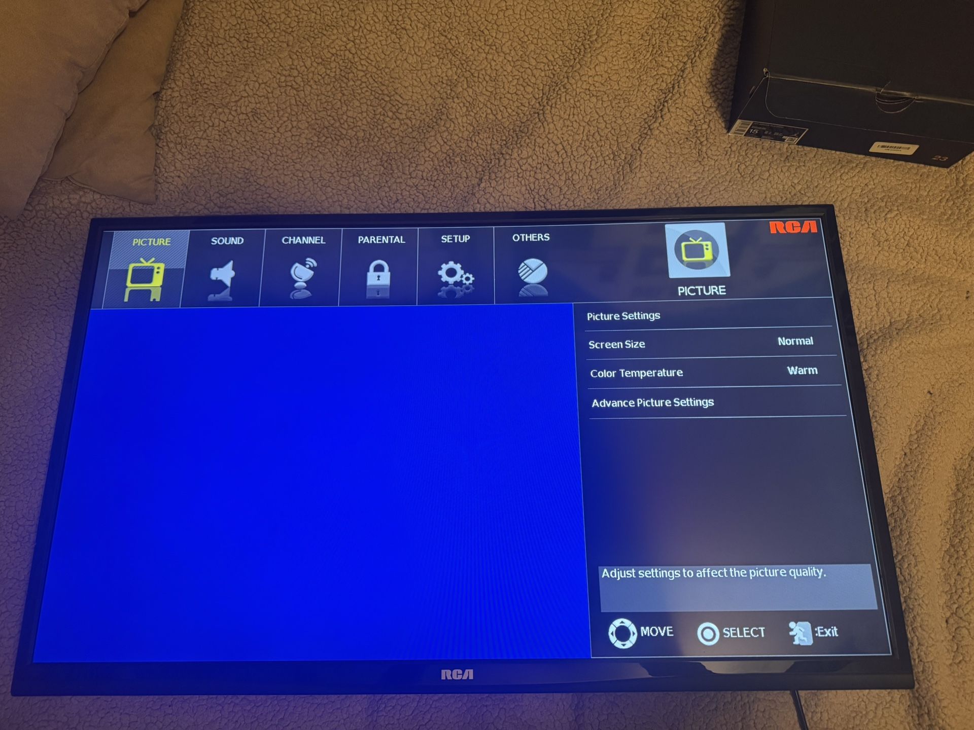 40in RCA Flat Screen TV