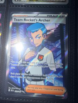 Pokemon card team rocket