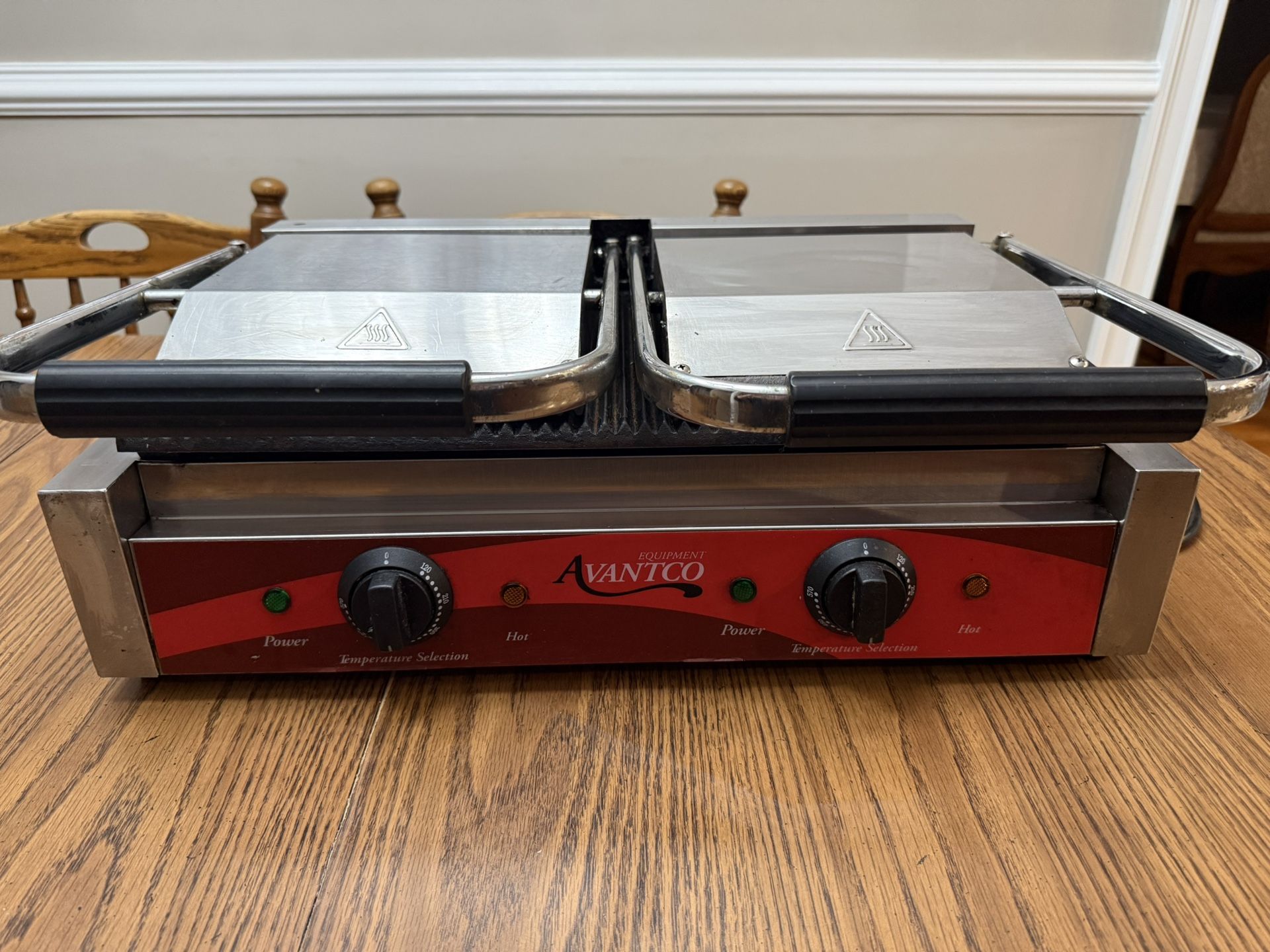 Avantco Professional Double Panini Press