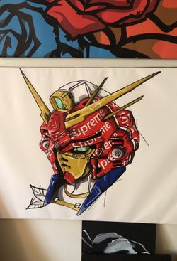 Supreme x WingGundam Canvas