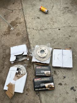 Brakes and rotors Brand new