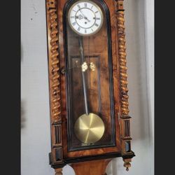Large, 19Th-Century Regulator  Clock