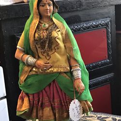Vintage  India Traditional Dressed Doll 