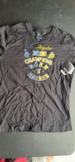 LA Dodgers 2020 Champions Born x Raised T-Shirt