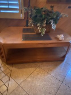 Two Tables With Center Table 