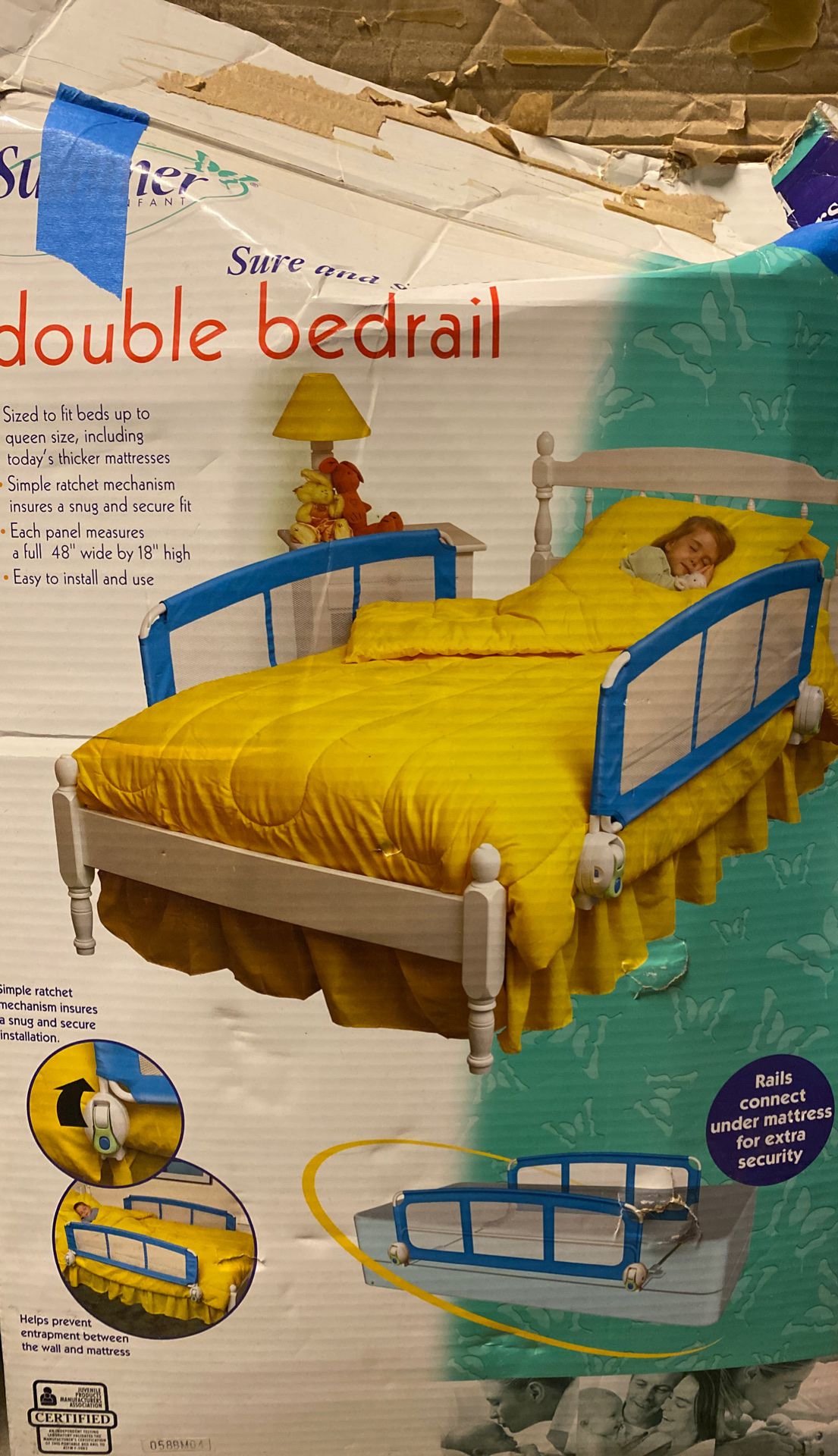 FREE Double bed rail - READ FULL DESCRIPTION