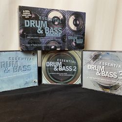 Essential Drum & Bass Six-Pack 6 CD Set 60 Tracks EBXCD01 Import 2000 V/A Rare 