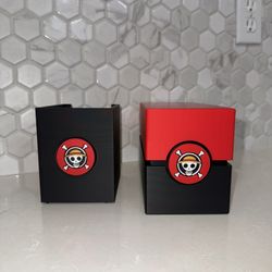 One Piece/TCG TopLoader Case/TopLoader Dispenser Combo