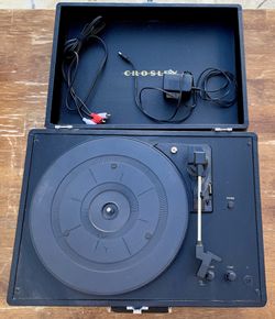 Crosley CR6249A-BK Portable Turntable