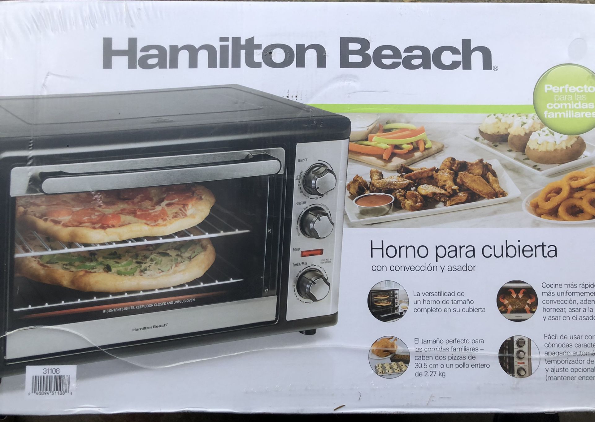 Hamilton Beach Revolving Rotisserie Countertop Oven with Convection - 31108