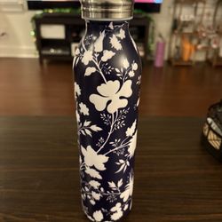 Floral Water Bottle