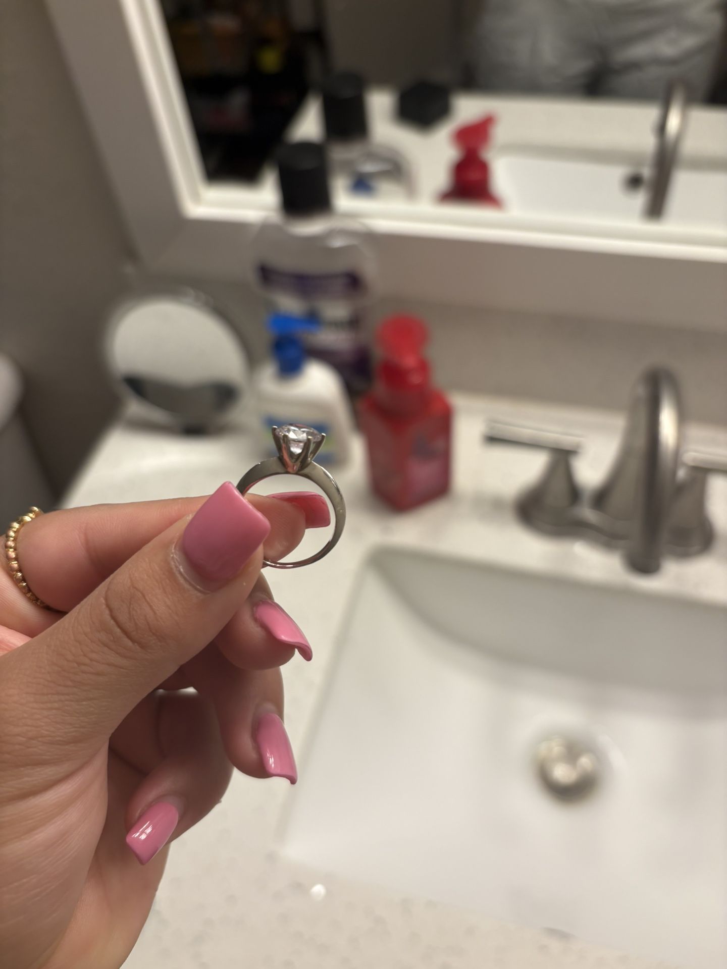 Silver ring size 7 