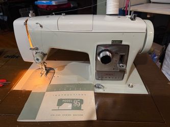 Sears Kenmore 158.950 Sewing Machine with Cabinet