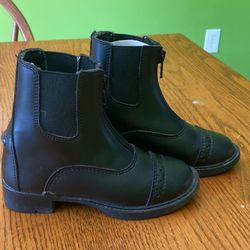 Girl’s Leather Boots-size 8