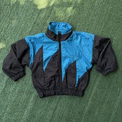 80s Shark Tooth Toddler Windbreaker Sz 2/3t