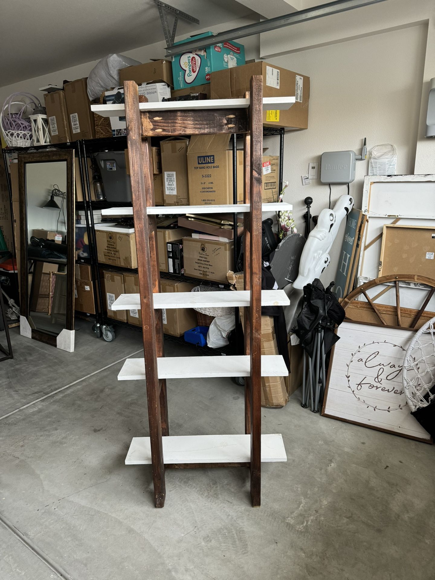 Custom Wood Organize Shelf