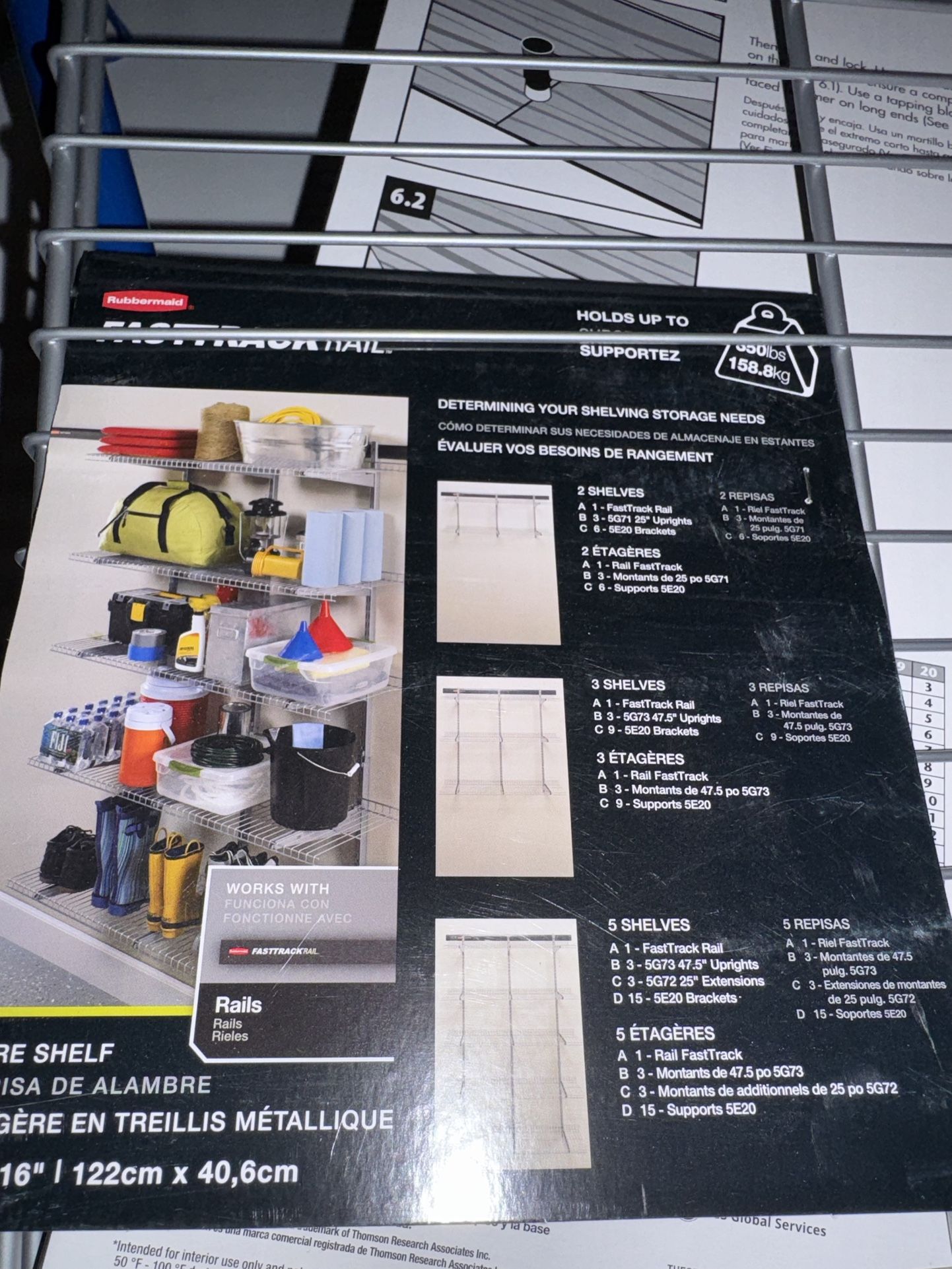 Rubbermaid FastTrack Garage System