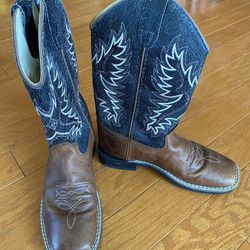 Kid’s Cowboy Boots - Leather