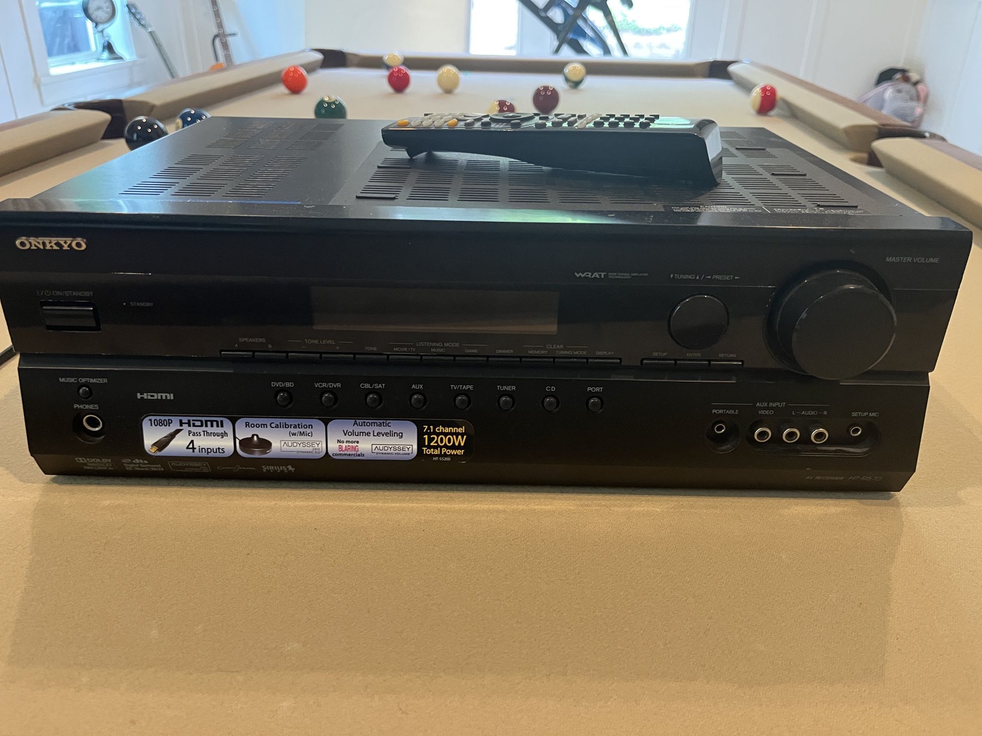 Onkyo HT-R570 7.1 1200W A/V Receiver