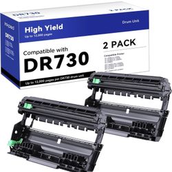 DR730 2 Pack Drum unit ( Black ) 