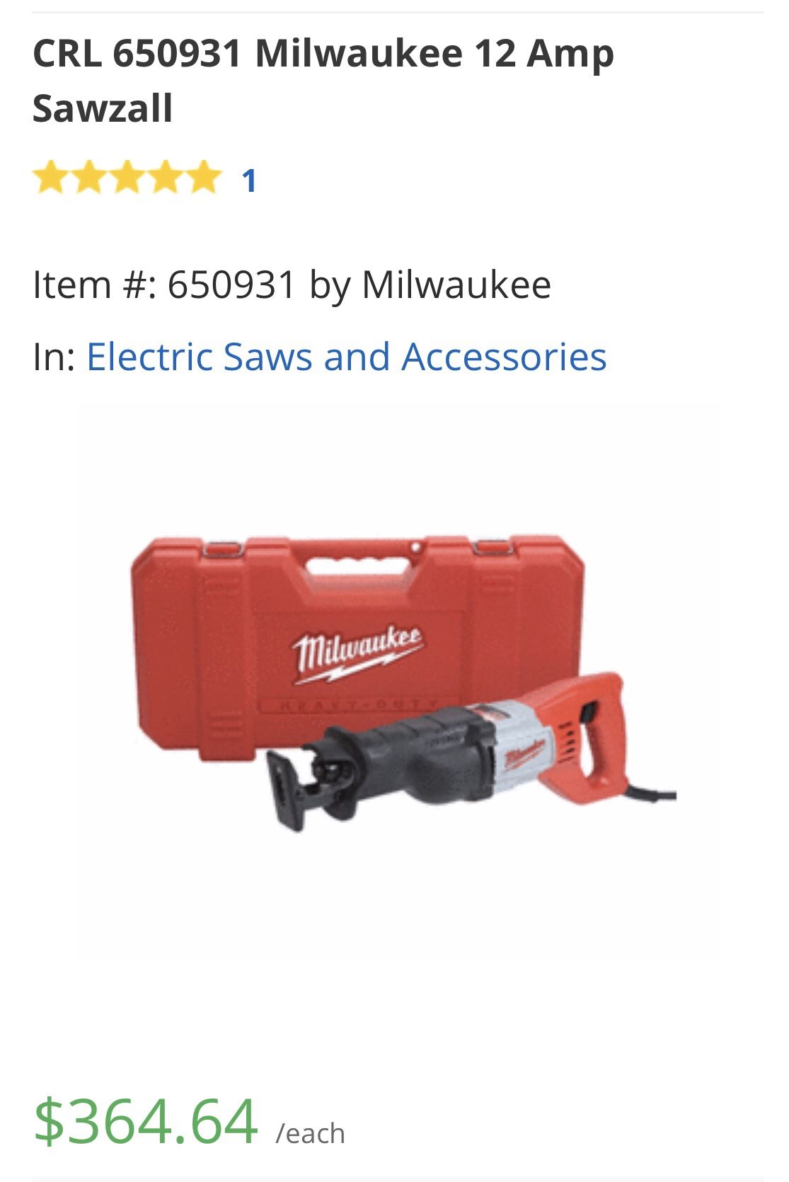 Milwaukee heavy - Duty