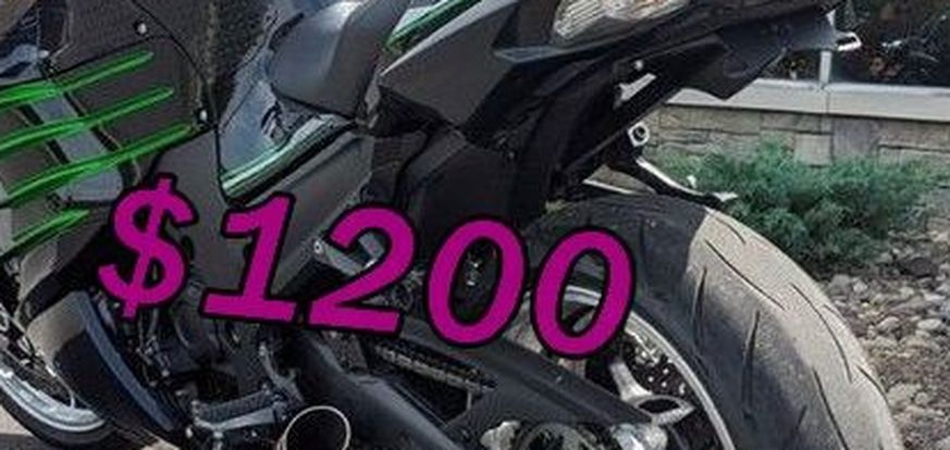 Photo $1200 Bike NO ACCIDENT Kawasaki Ninja ZX 2013 CLEAN TITLE