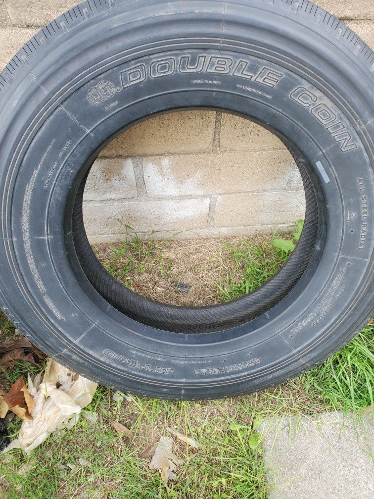 Double Coin 19.5 Inch Tire